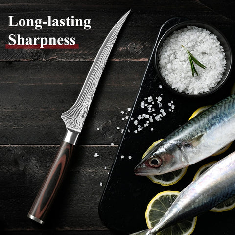 Sunnecko 58HRC steel blade maintains sharpness under heavy use.