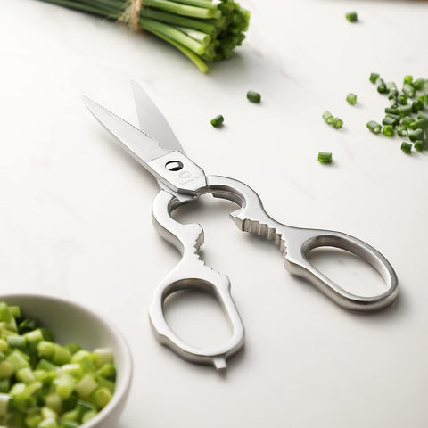 Sunnecko kitchen scissors dishwasher safe test and easy cleaning