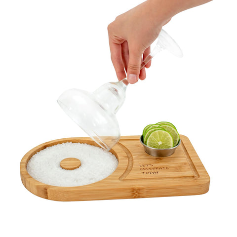 Sunnij's Margarita gift set presentation adds festive flair to any gathering.