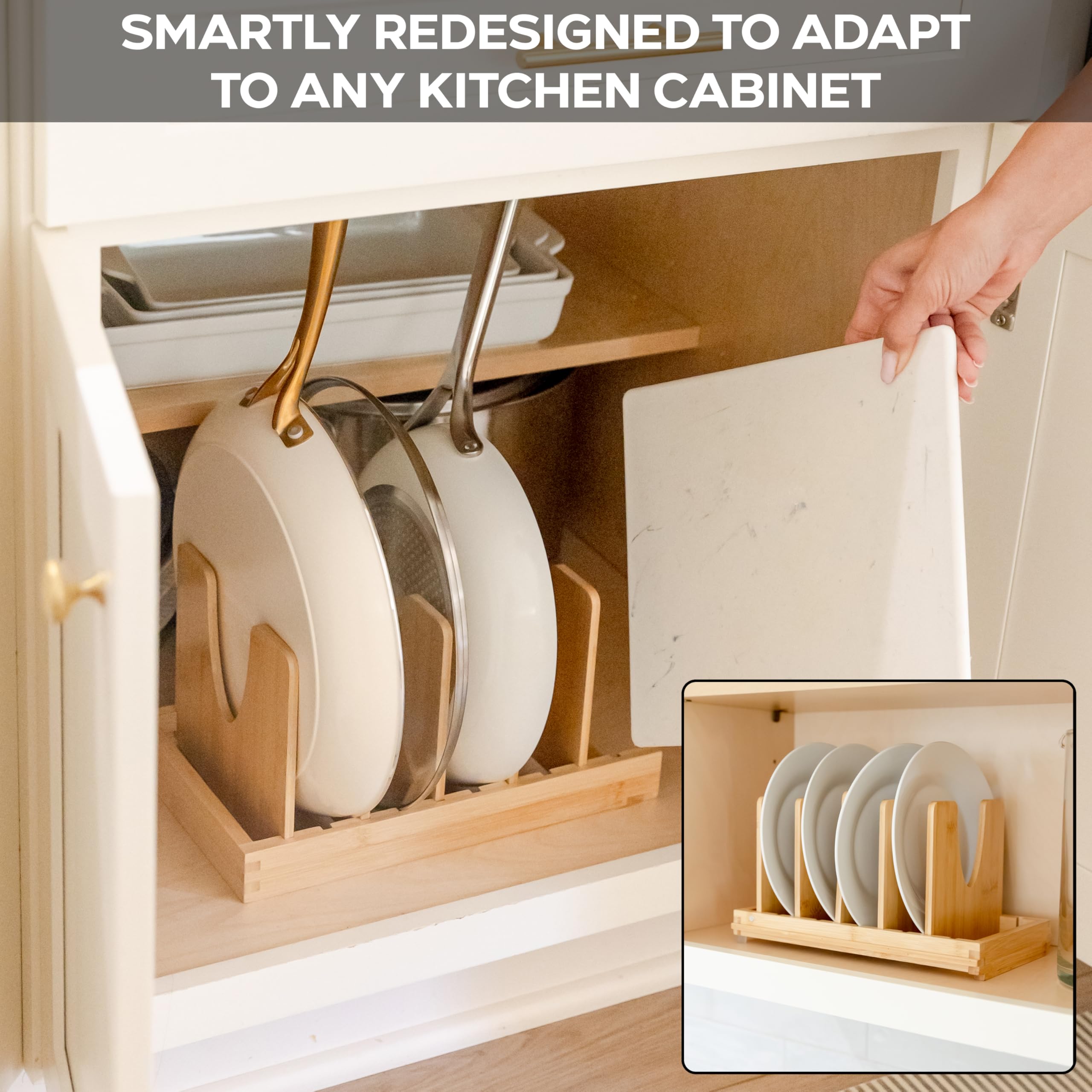 Two-unit option fits separate cabinets for flexible layouts