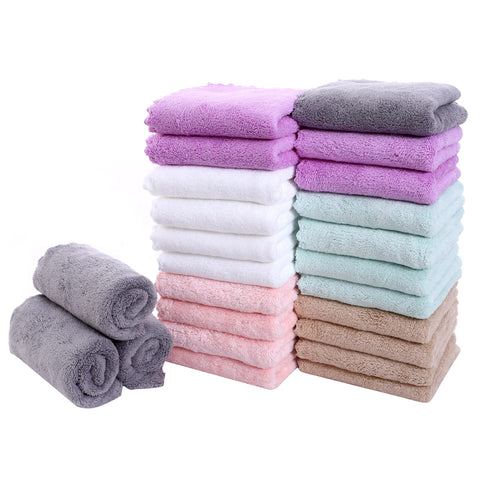 Sunny zzzZZ dishcloths 24-pack multicolor for daily dish cleanup and fast absorption