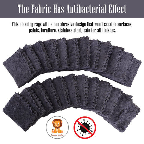 Sunny zzzZZ dishcloths with soft coral fleece for gentle scrubbing and odor control.