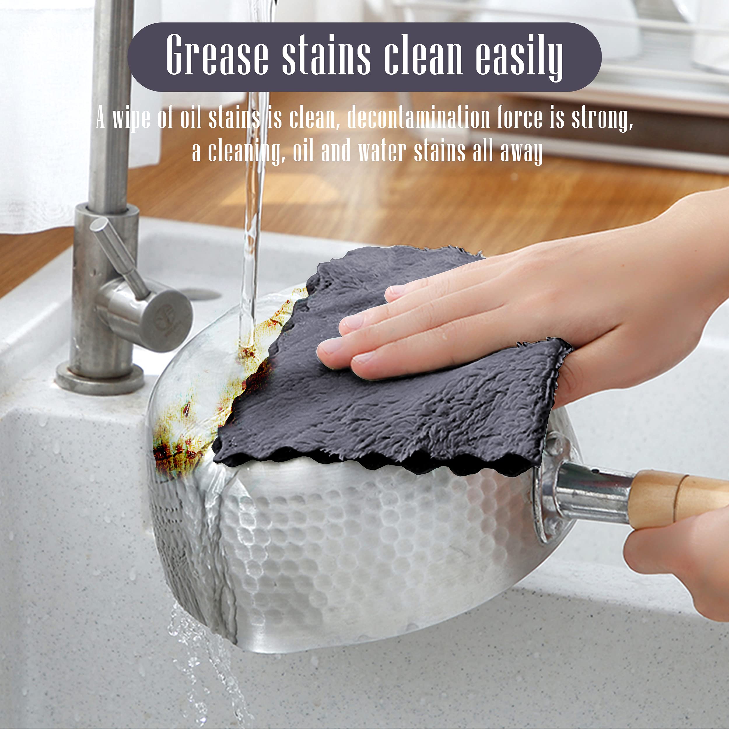 Sunny zzzZZ oil-wipe performance image suggests efficient grease cleanup