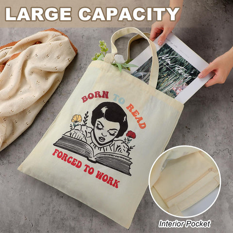Sunnymove bookish designs on totes to inspire reading moments on the go.