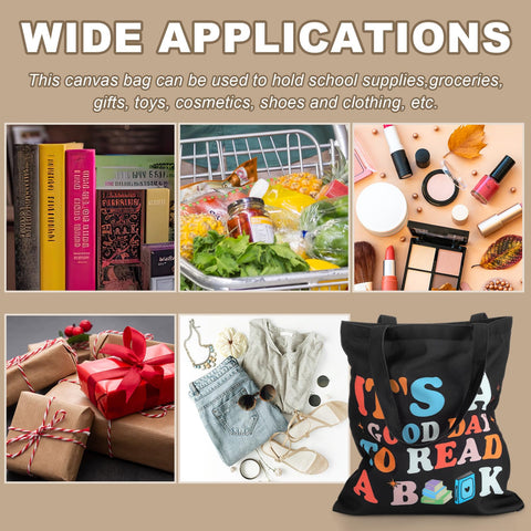 Sunnymove gift-ready tote set makes thoughtful presents for teachers and book clubs.