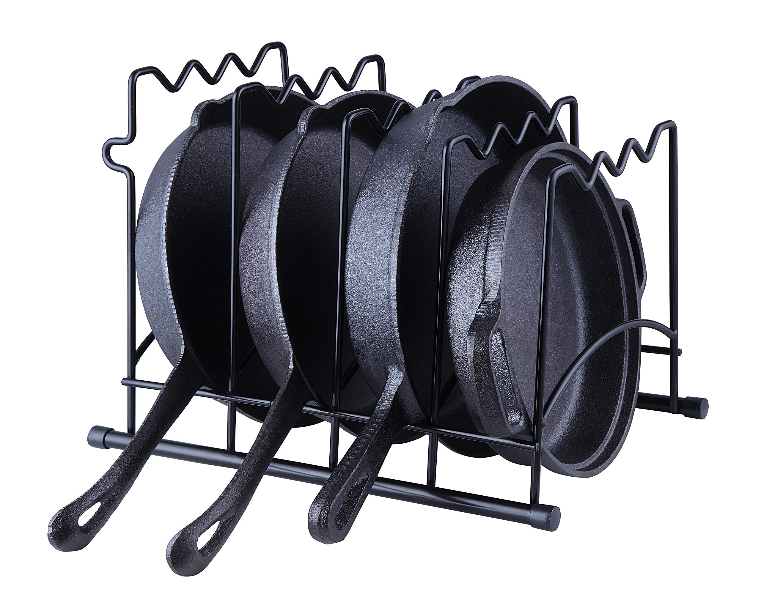 SunnyPoint kitchen rack demonstrates horizontal storage to maximize cabinet space.