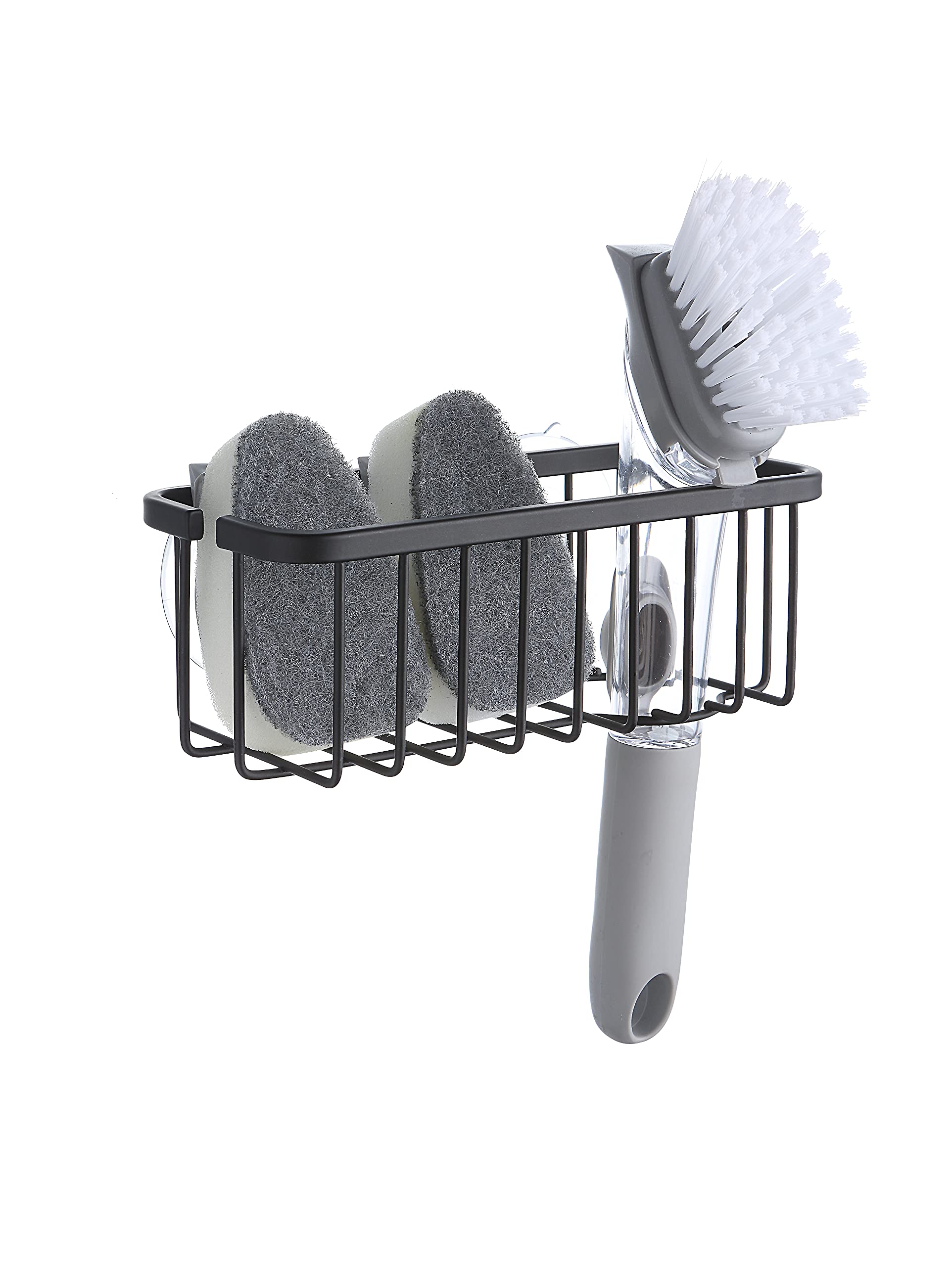 SunnyPoint NeverRust sponge holder with adhesive mount keeps sinks tidy and accessible