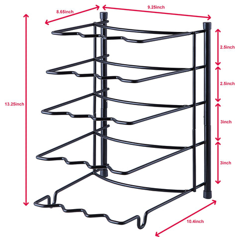 SunnyPoint space-saving rack helps declutter counters and keep essentials within reach.