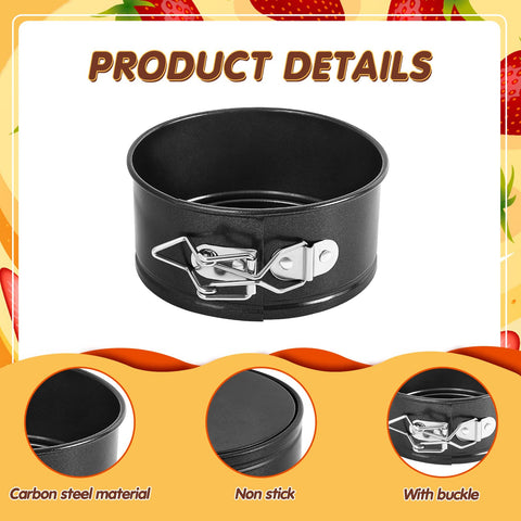 Sunnyray nonstick carbon steel mini pans offer quick release and easy cleaning