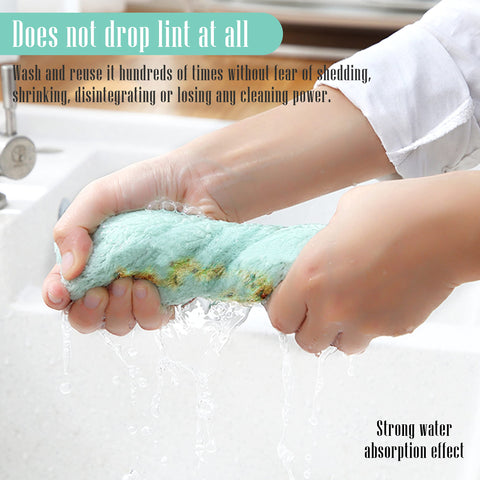 Sunnyzzzz washable fast-drying dishcloths for easy maintenance