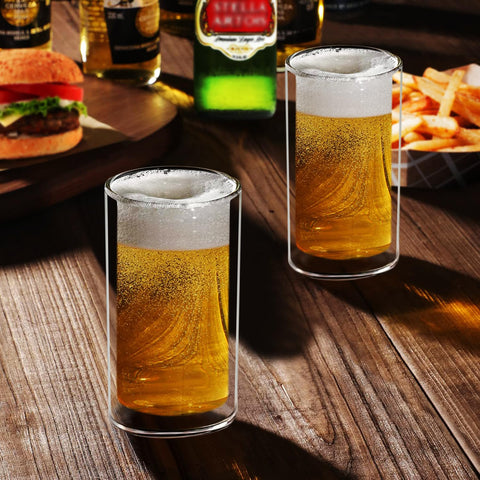 Sun's Tea 13oz mojito glass ideal for cocktails, cooling and serving tall drinks.