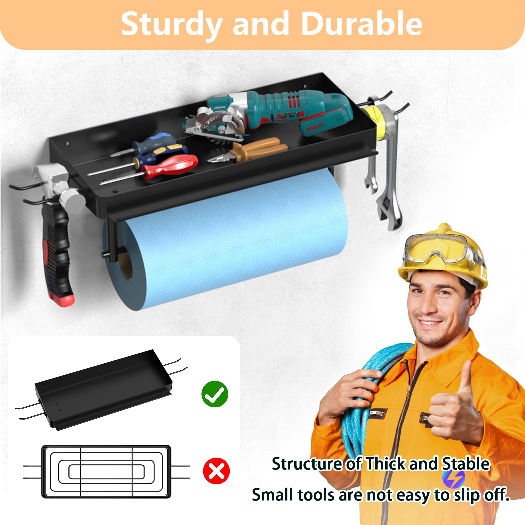 SUNTECH installation parts included for secure wall mounting on various surfaces