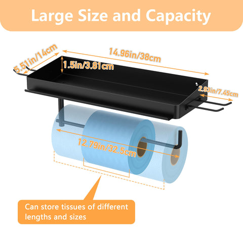 SUNTECH edge-wrapped shelf design keeps items secure and organized