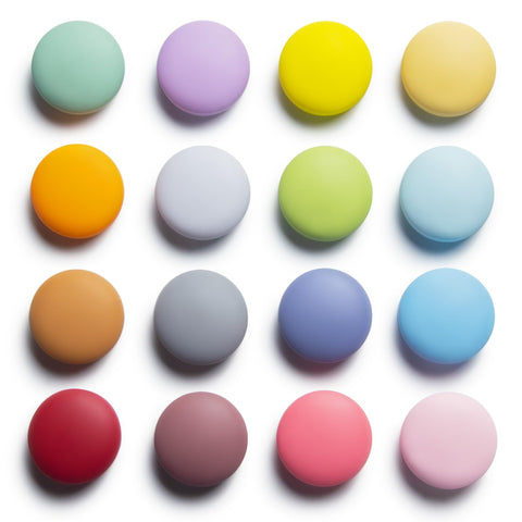 SUNURS 16/9-piece fridge magnets in a colorful glossy set for vibrant decor.