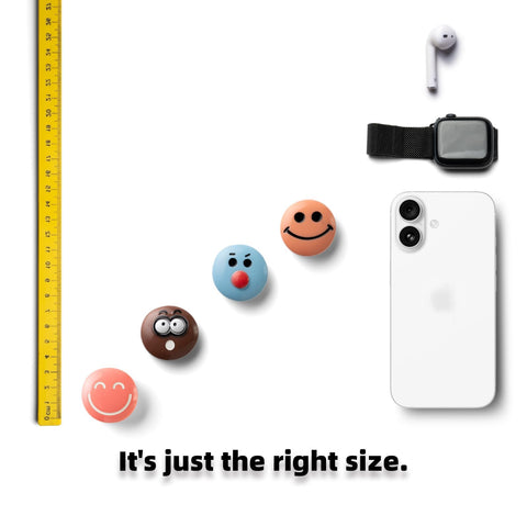 SUNURS flat-back magnets sit flush on surfaces for a clean look.
