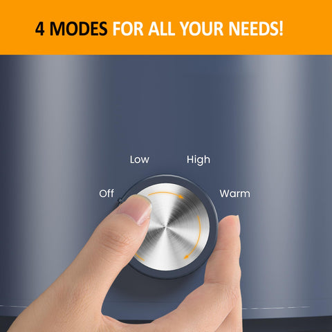 SUNVIVI compact design saves counter space for 2–4 servings.