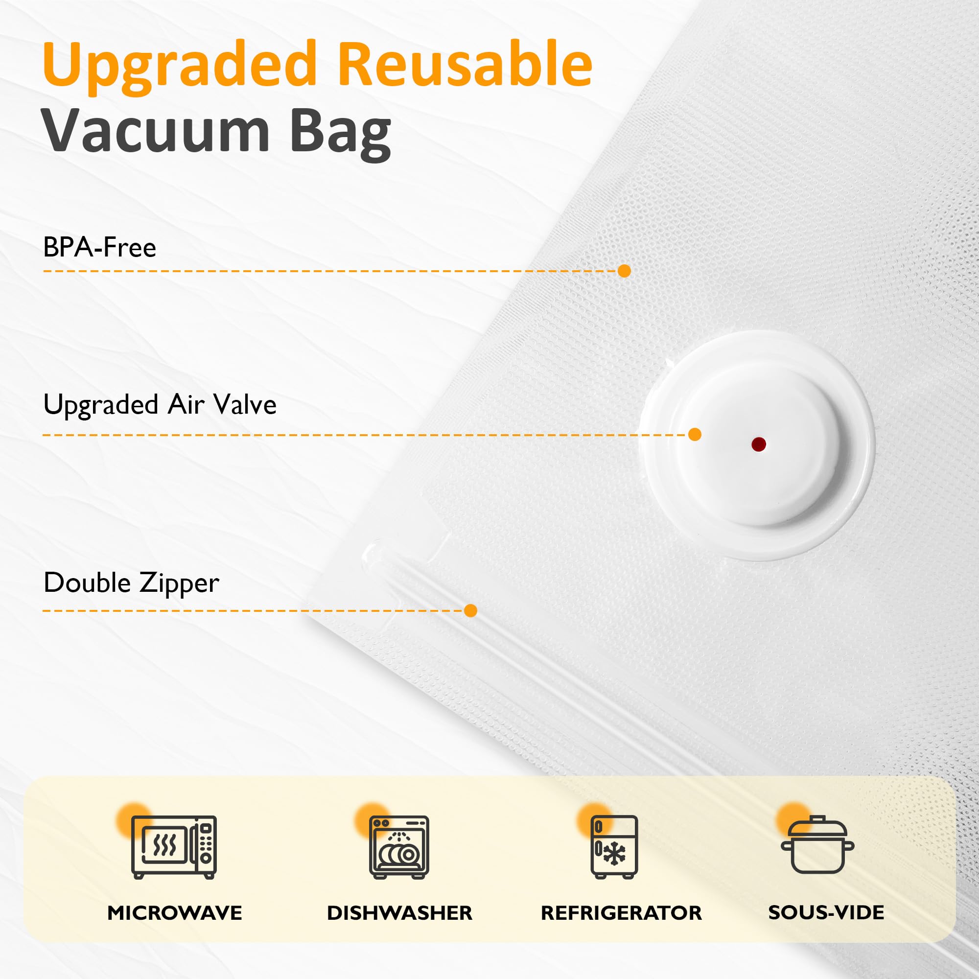 Sunvivi bag sizes for flexible meal prep and freezer storage