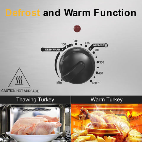 SUNVIVI roaster features cool-touch handles for safer handling.