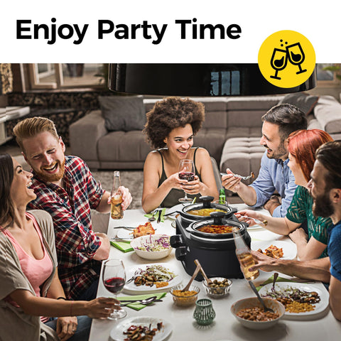 Sunvivi dishwasher‑safe pots simplify post‑meal cleanup