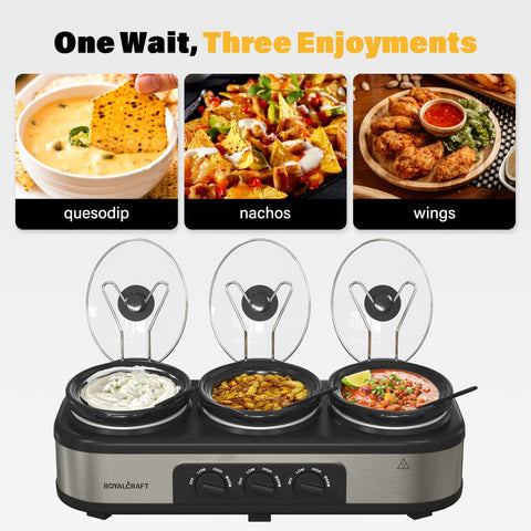 Sunvivi lid rests and spoons enhance convenient buffet service.