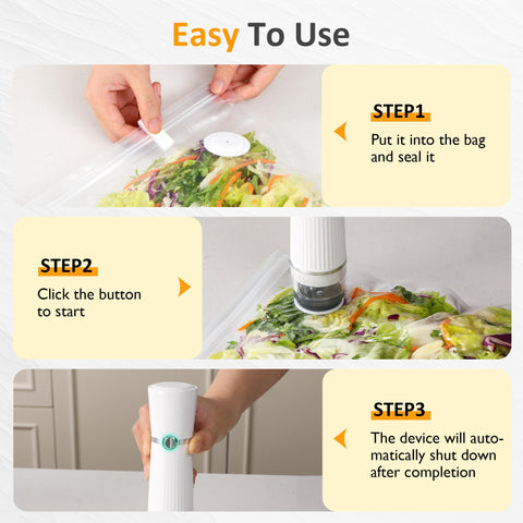 Sunvivi pocket-size food saver for home and travel