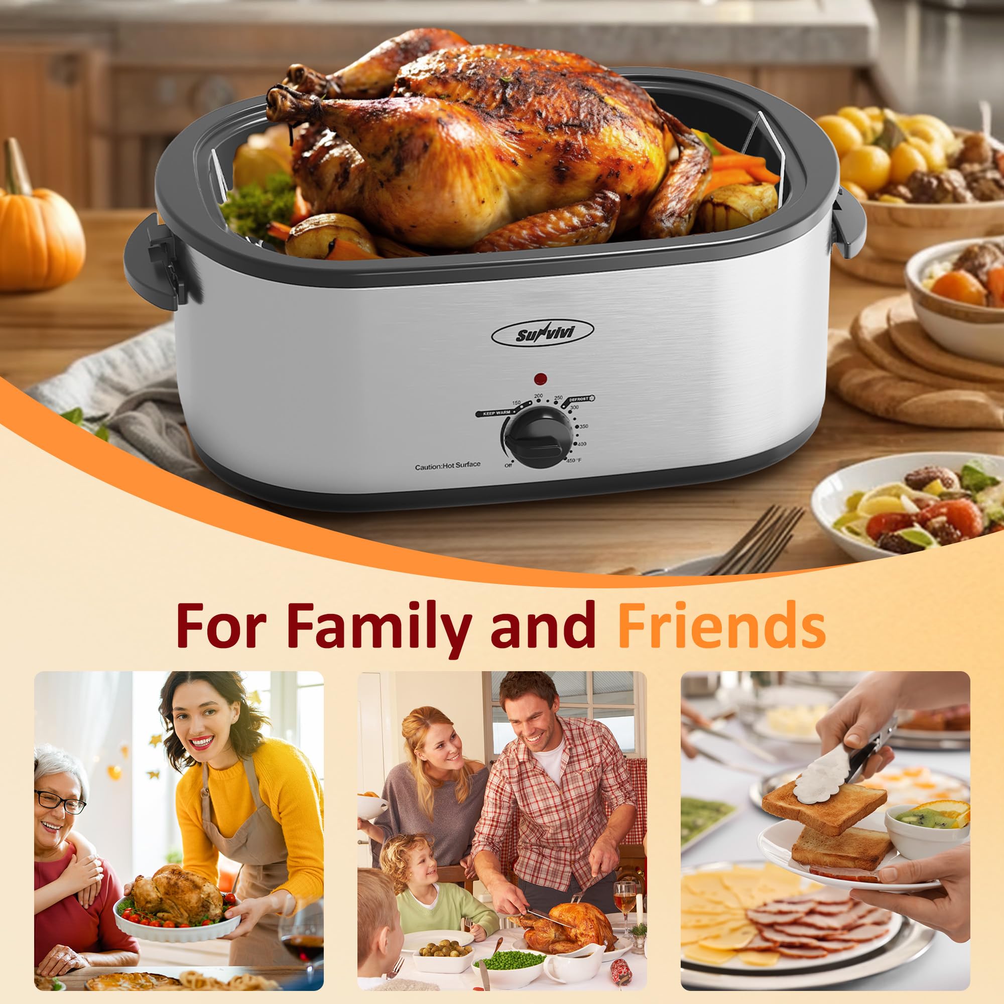 Sunvivi removable insert pot simplifies cleanup after cooking.