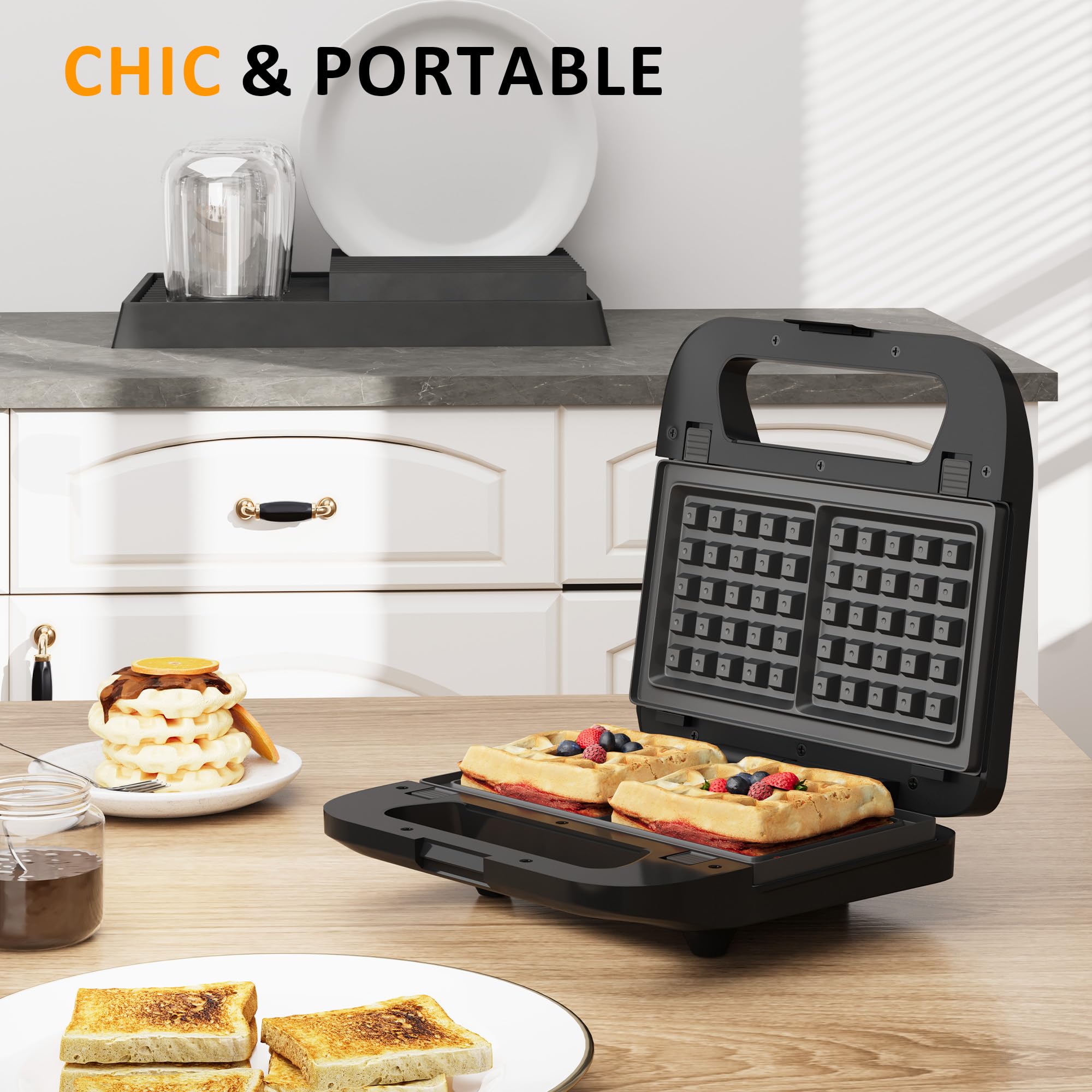 SUNVIVI compact design suits storage, travel, and on-the-go meals.