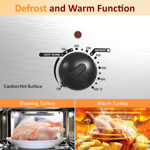 Sunvivi self-basting lid circulates moisture for juicier turkey.