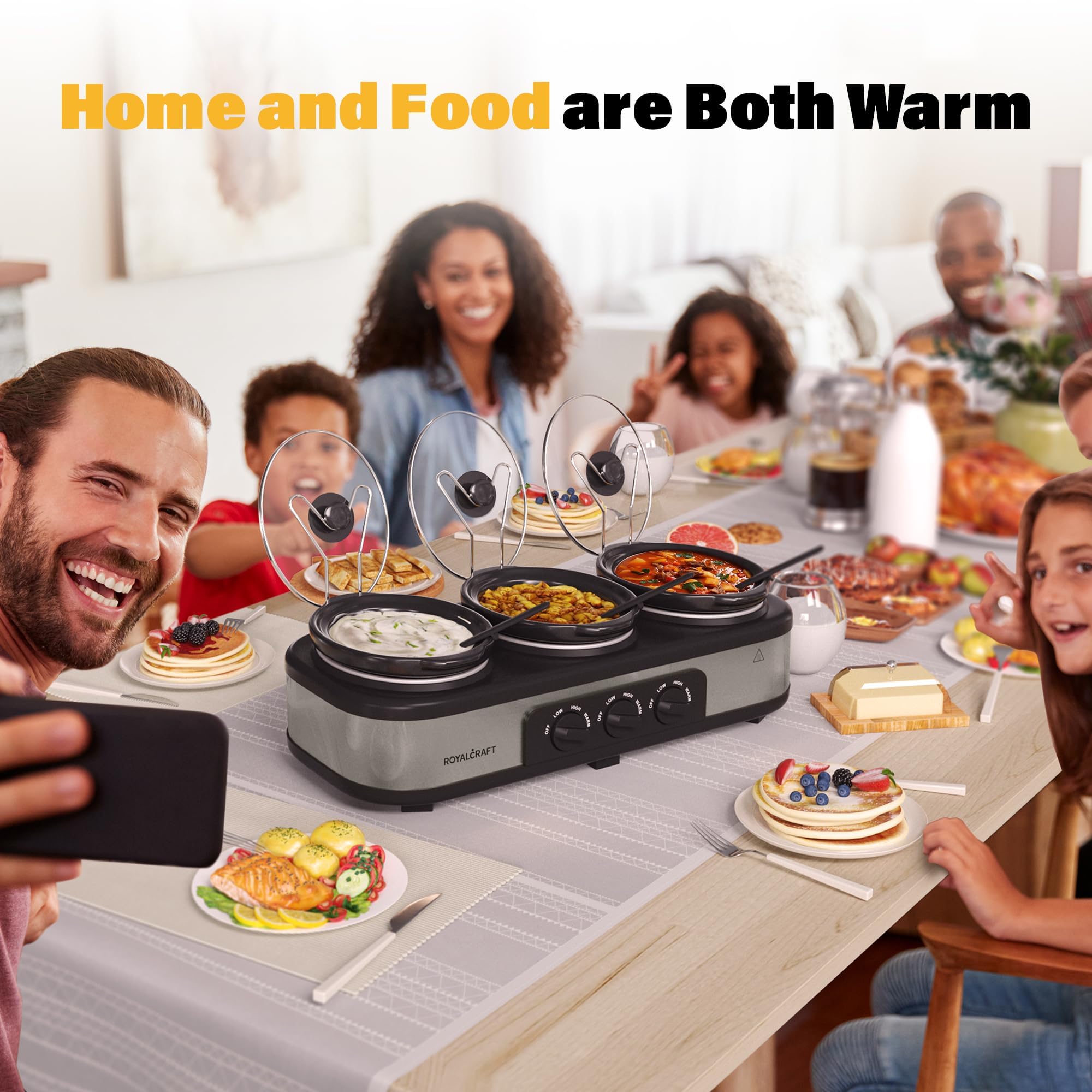 Sunvivi temperature control panel offers versatile high, low, and warm settings.