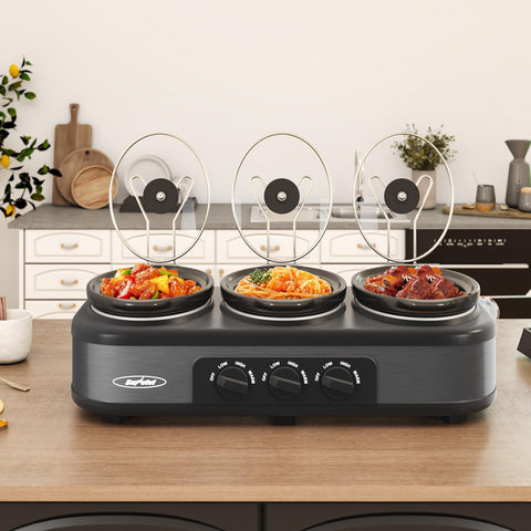 Sunvivi removable ceramic pots highlight easy cleanup and flexible serving at gatherings