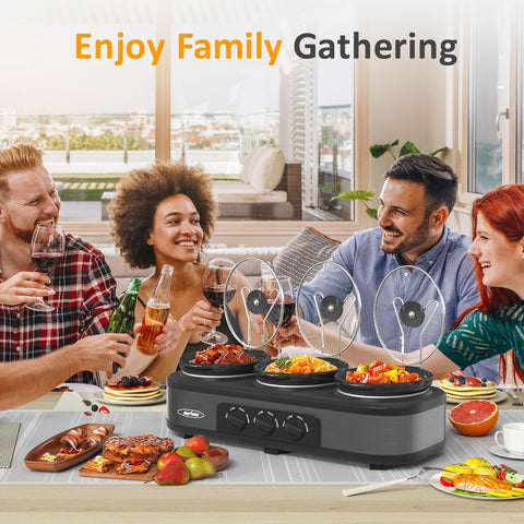 Sunvivi warm setting keeps dishes ready for guests without overcooking