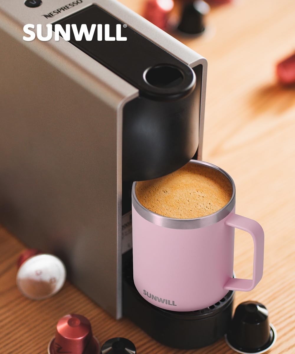 SUNWILL mug in camping setup suits office, home, and outdoor activities
