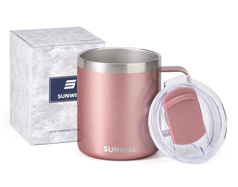 Travel mug fits standard cup holders and some coffee machines