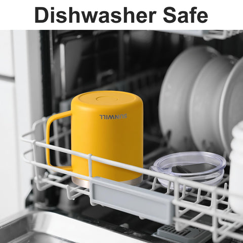 SunWill powder-coated yellow finish adds grip and style during travel.