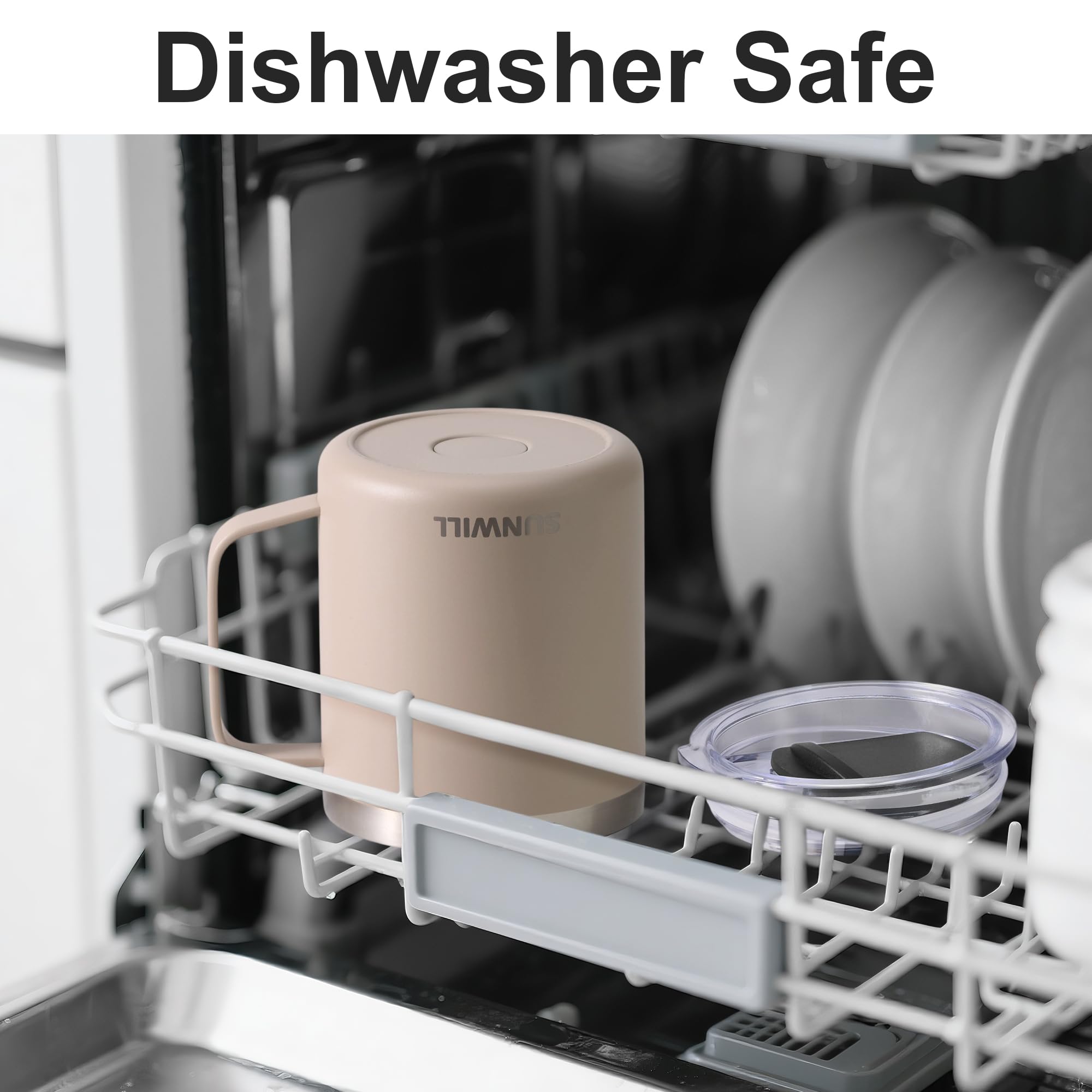 SUNWILL 18/8 stainless steel resists rust and flavor transfer.