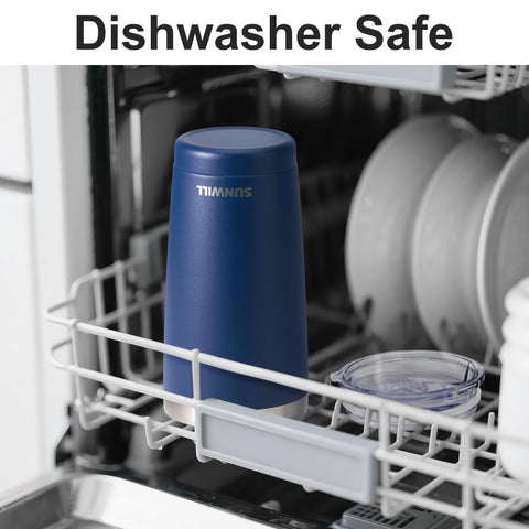 SUNWILL Travel Coffee Tumbler 20oz car-cup-holder-fit demonstrates vehicle compatibility