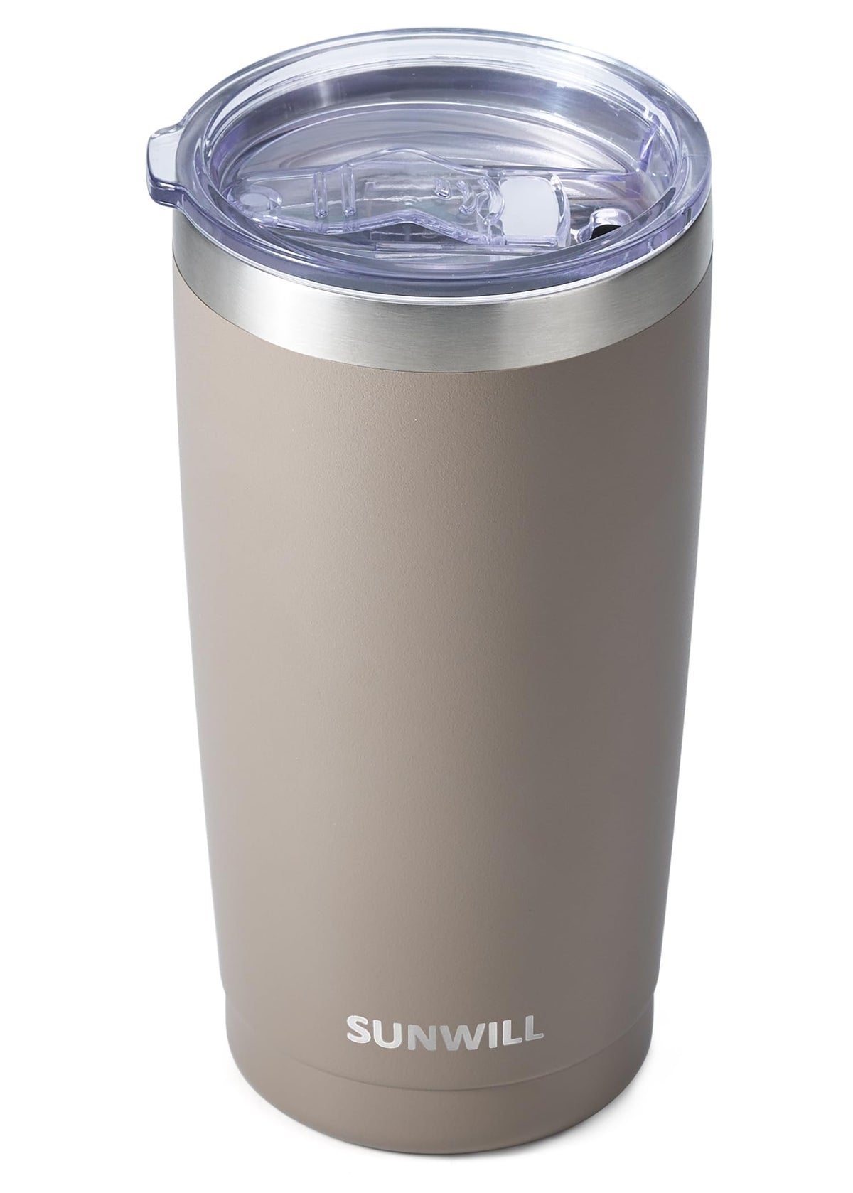 SUNWILL Travel Coffee Tumbler 20 oz front view for daily on-the-go hydration.