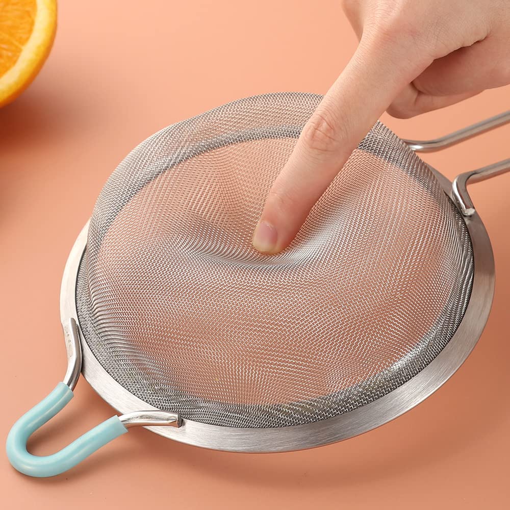 Sunwukin versatile sieve for tea, rice, and vegetables draining.