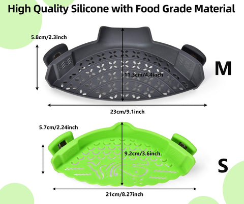 Sunwukin pasta strainer clip-on for hands-free draining in any pot.