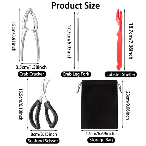 Suoundey lobster sheller close-up shows lightweight plastic design for gentle shell removal