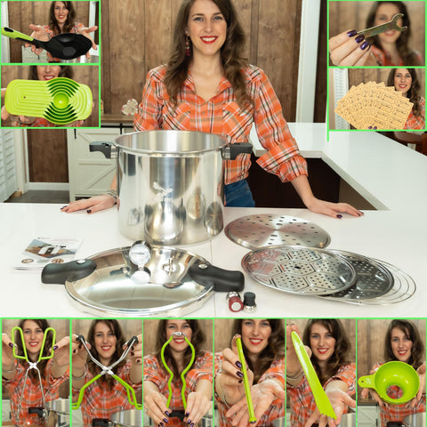 Supa Ant canning funnel speeds jar filling with minimal spills.