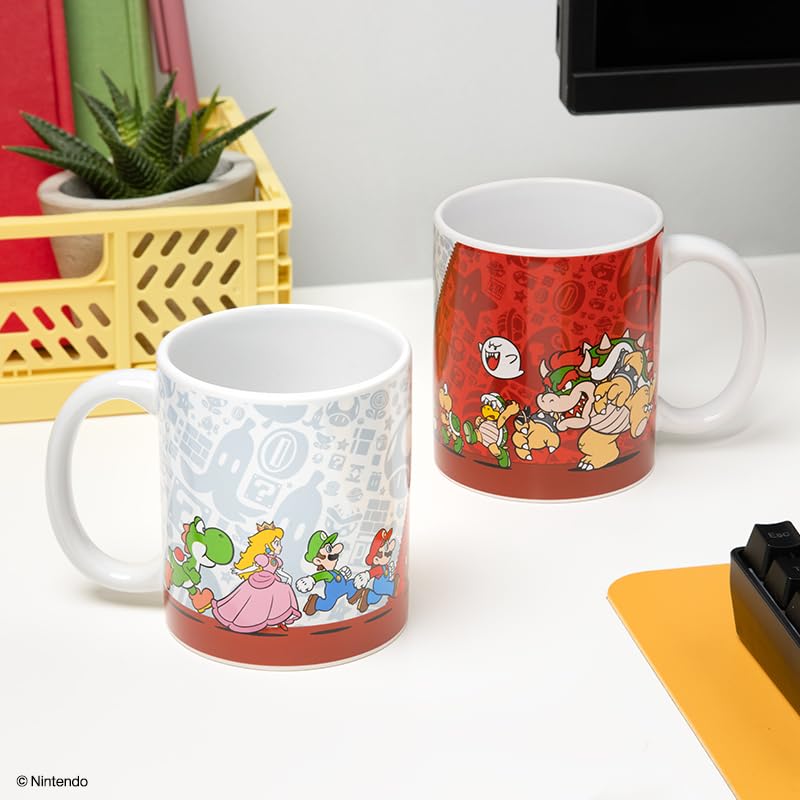 Dishwasher and microwave safe Mario mug for everyday convenience