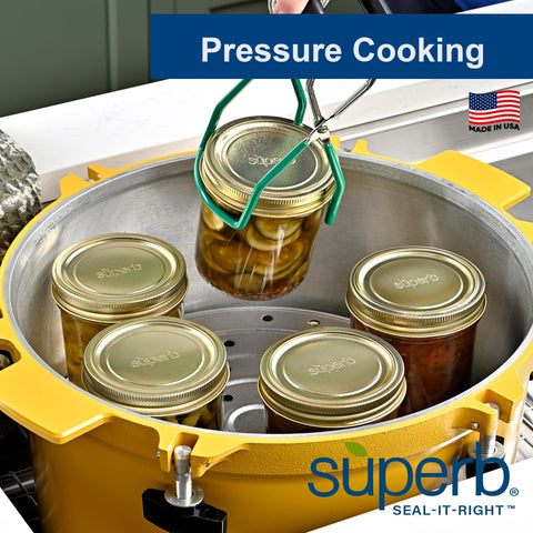 Detail of BluSeal rubber on Superb Sealing Solutions lid for stronger, longer-lasting seals.