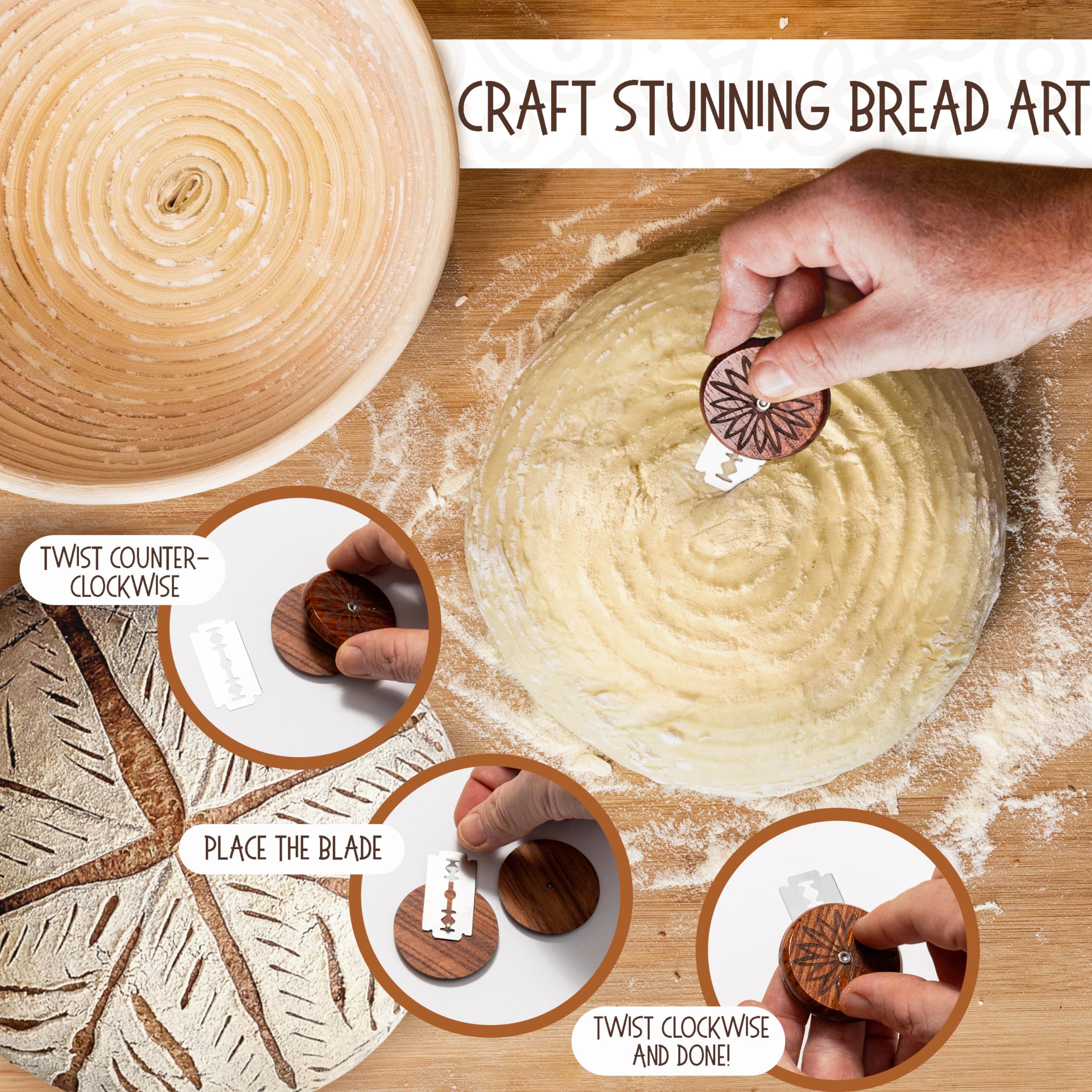 Superbaking durable proofing baskets built for regular use