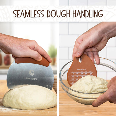 Superbaking nonstick dough release aids clean bread shaping