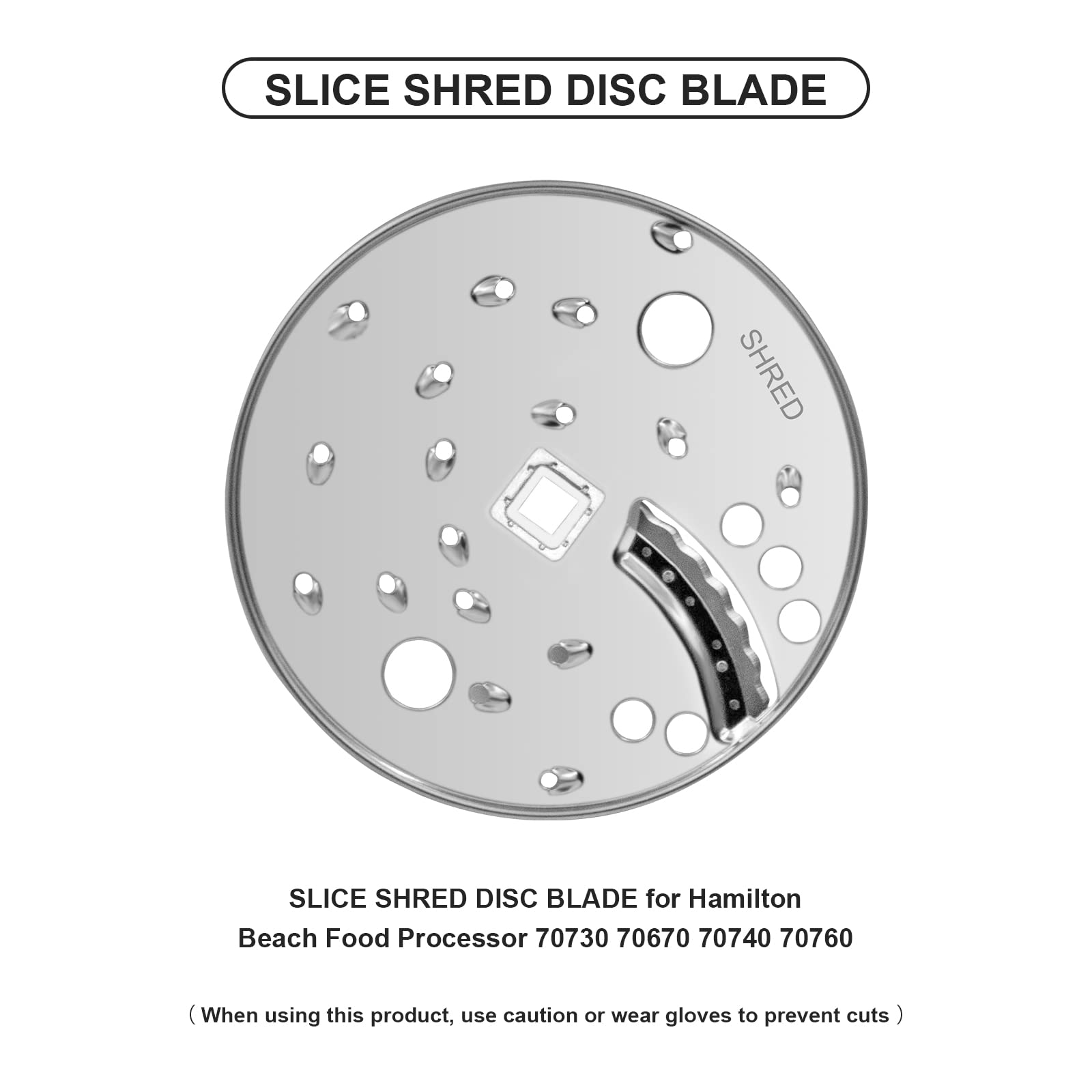 Superbobi easy-install disc blade demonstrates quick replacement.