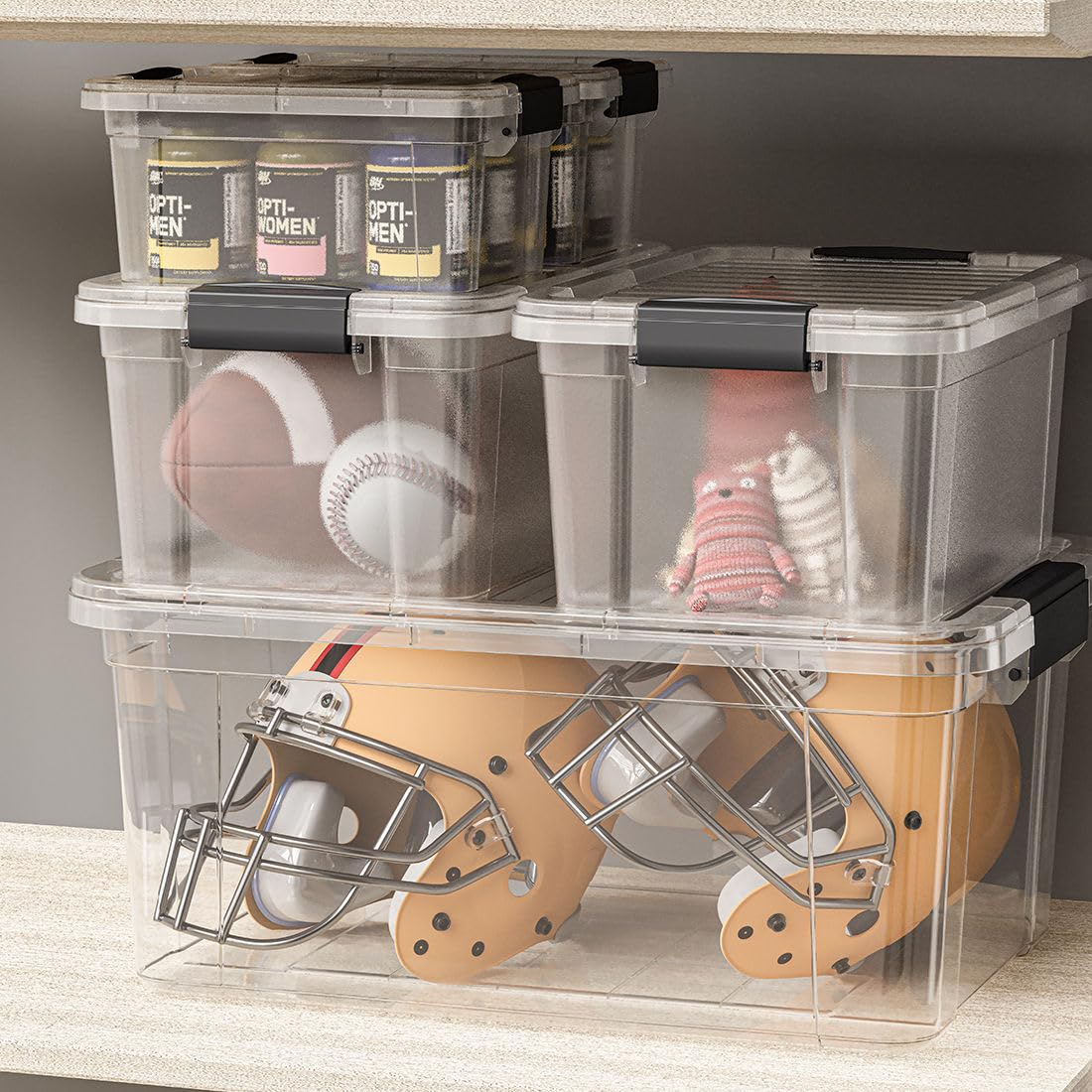 Superio dorm room storage bin optimizes small spaces