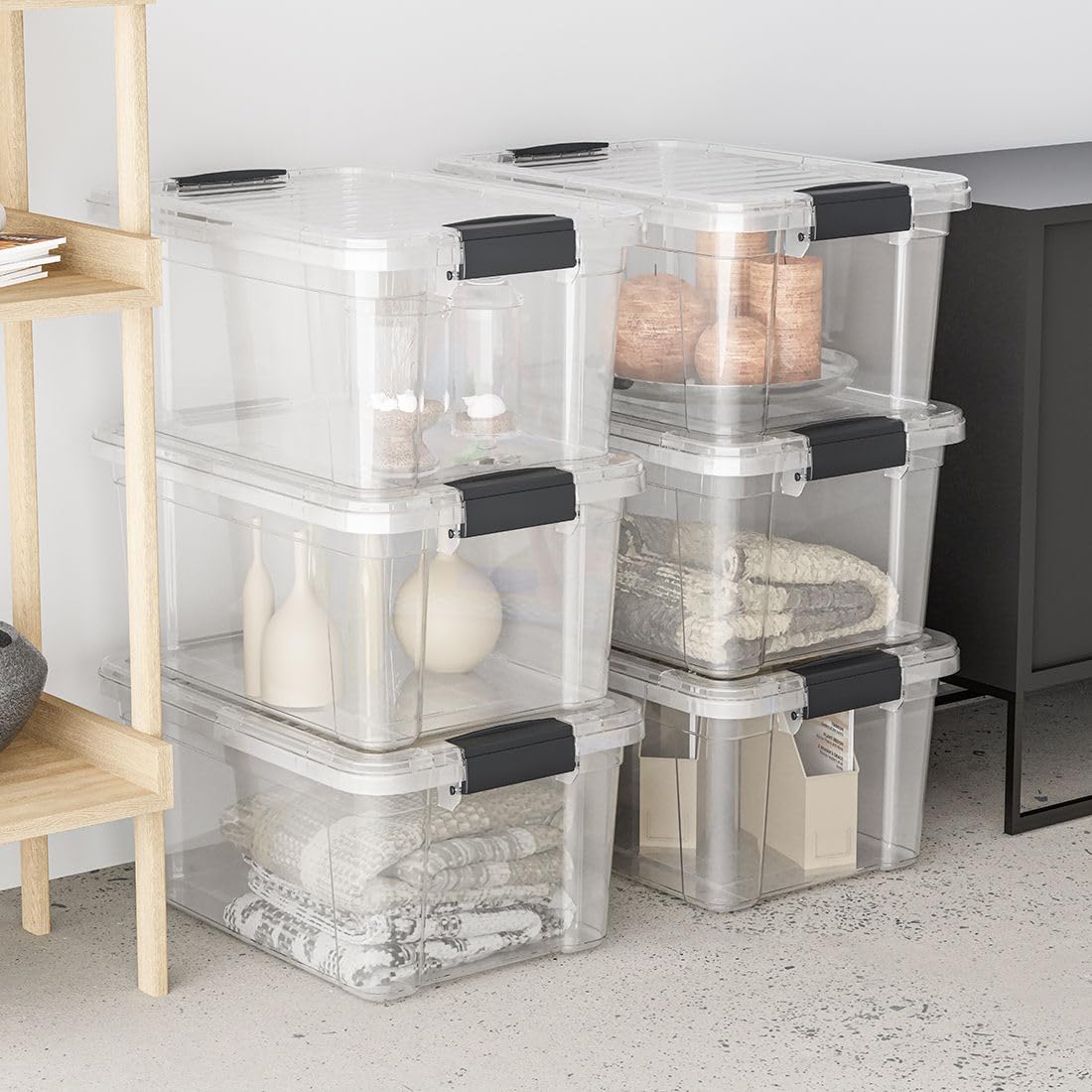 Superio pantry storage container for organized cabinets