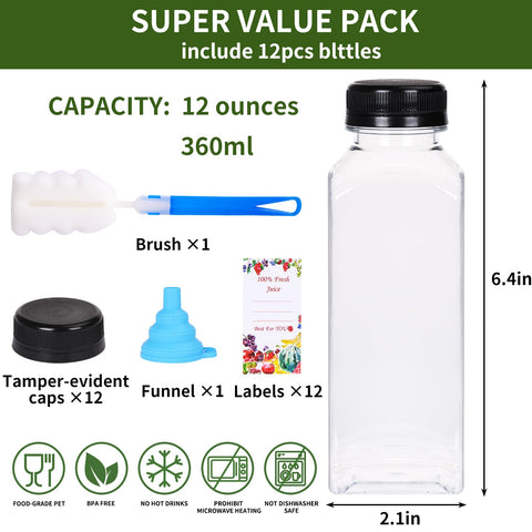 SUPERLELE BPA-free PET bottle keeps drinks tasting true.