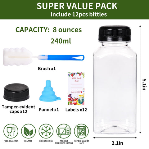 Crystal-clear SUPERLELE bottle close-up showing clarity and cap